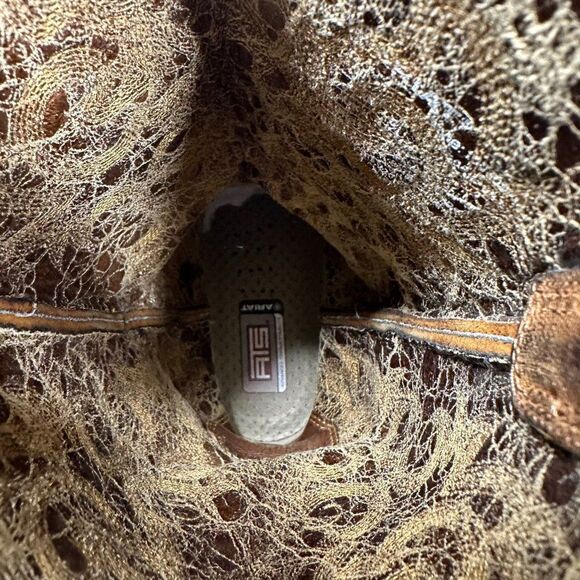 COPY - Ariat Alabama Western Brown Cowgirl Boots Womens Size 7B - Picture 15 of 15